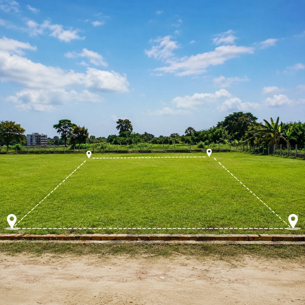 Residential and commercial land plots near Purbachal